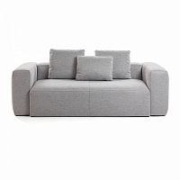 диван blok sofa 2 светло-серый от la forma (ex julia grup) в Тольятти
