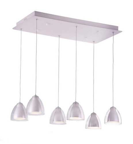 подвесная люстра idlamp mirella 394/6-ledwhite в Тольятти
