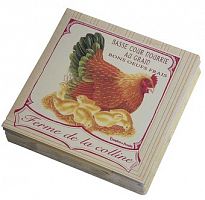 салфетки курочка штук (бумага, хсм) comptoir de famille в Тольятти