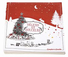 салфетки бумажные звездная ночь comptoir de famille в Тольятти