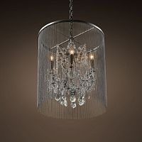 люстра vaille от delight collection никель в Тольятти
