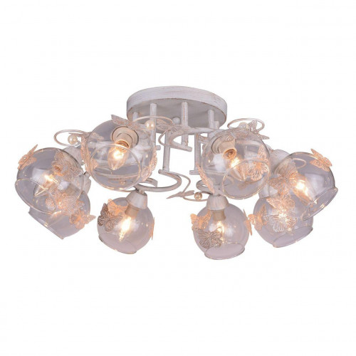 потолочная люстра arte lamp alessandra a5004pl-8wg в Тольятти