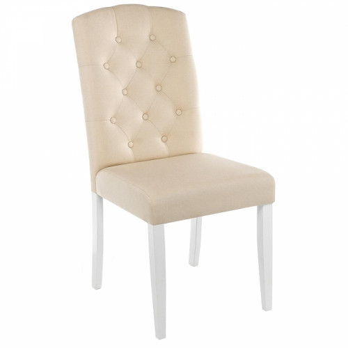 стул деревянный menson white / fabric сream в Тольятти